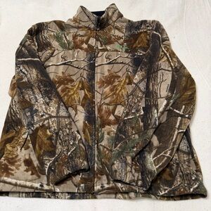 Remington Fall Camo Fleece Jacket Sz XL
